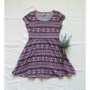 Wallflower Aztec-patterned dress